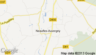 Plan de Neaufles-Auvergny