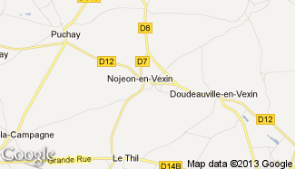 Plan de Nojeon-en-Vexin