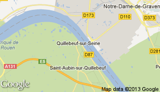 Plan de Quillebeuf-sur-Seine