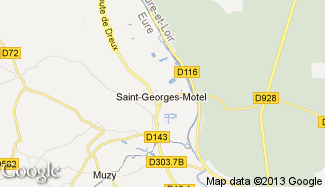 Plan de Saint-Georges-Motel