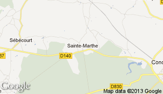Plan de Sainte-Marthe