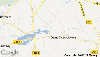 Plan de Saint-Nicolas-d'Attez