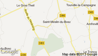 Plan de Saint-Nicolas-du-Bosc