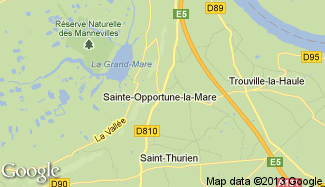 Plan de Sainte-Opportune-la-Mare