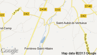 Plan de Saint-Quentin-des-Isles