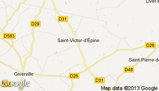 Plan de Saint-Victor-d'Épine