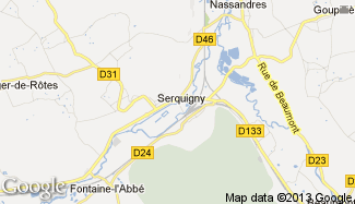 Plan de Serquigny