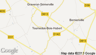 Plan de Tournedos-Bois-Hubert