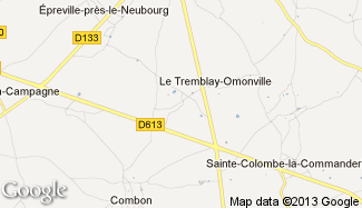 Plan de Le Tremblay-Omonville