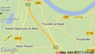 Plan de Trouville-la-Haule