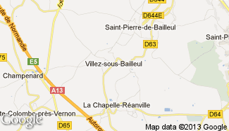 Plan de Villez-sous-Bailleul