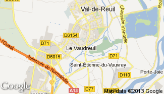 Plan de Val-de-Reuil