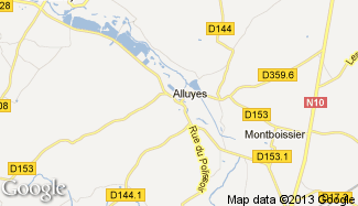 Plan de Alluyes