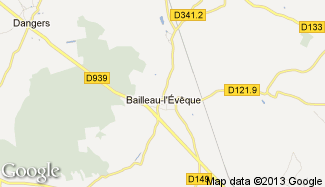 Plan de Bailleau-l'Évêque