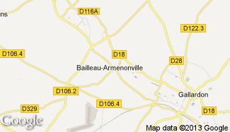 Plan de Bailleau-Armenonville