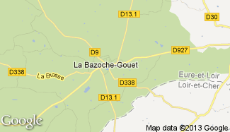 Plan de La Bazoche-Gouet