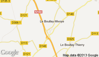 Plan de Le Boullay-Mivoye
