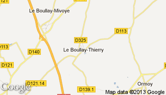 Plan de Le Boullay-Thierry