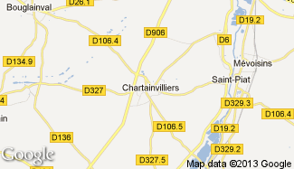 Plan de Chartainvilliers