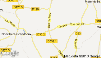 Plan de Les Châtelliers-Notre-Dame