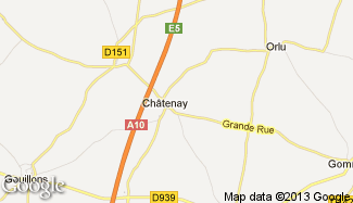 Plan de Châtenay