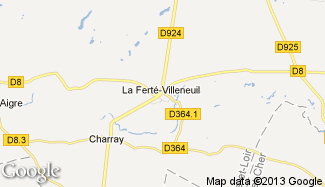 Plan de La Ferté-Villeneuil