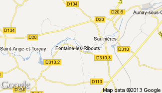 Plan de Fontaine-les-Ribouts