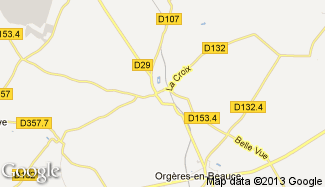 Plan de Fontenay-sur-Conie