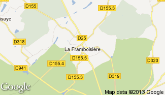 Plan de La Framboisière