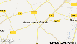 Plan de Garancières-en-Drouais