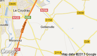 Plan de Gellainville