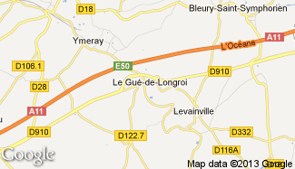 Plan de Le Gué-de-Longroi
