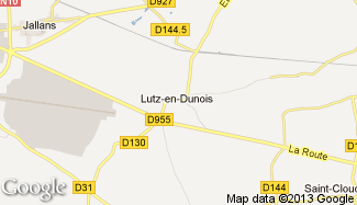 Plan de Lutz-en-Dunois