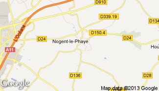 Plan de Nogent-le-Phaye
