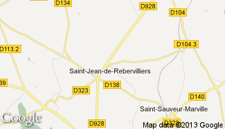 Plan de Saint-Jean-de-Rebervilliers