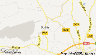 Plan de Bodilis