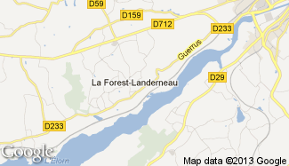 Plan de La Forest-Landerneau