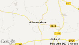 Plan de Guiler-sur-Goyen