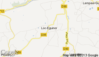 Plan de Loc-Eguiner