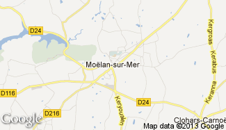 Plan de Moëlan-sur-Mer