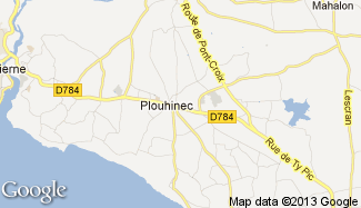 Plan de Plouhinec