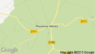Plan de Plounéour-Ménez