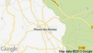 Plan de Plourin-lès-Morlaix