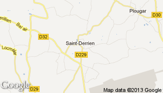 Plan de Saint-Derrien