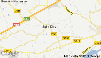 Plan de Saint-Divy