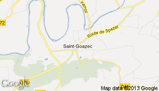 Plan de Saint-Goazec