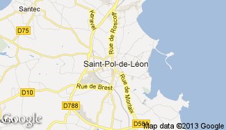 Plan de Saint-Pol-de-Léon