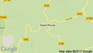 Plan de Saint-Rivoal