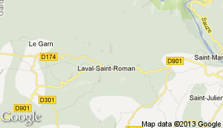 Plan de Laval-Saint-Roman