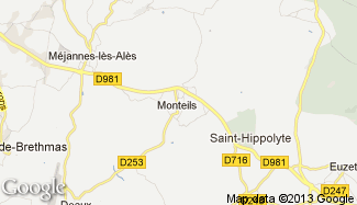 Plan de Monteils